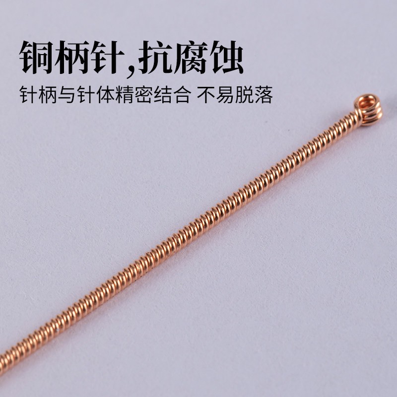 达愈出口美国加拿大巴西铝箔纸独立包装一次性无菌针灸针100/盒