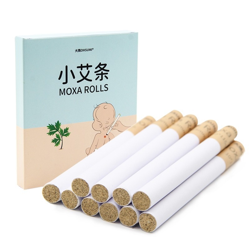 OHSUMI "TONG" series children's mugwort paper Qichun selected 3 years old mugwort 10 pieces