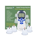 The multifunctional electroacupuncture instrument is equipped with 4 cupping machines