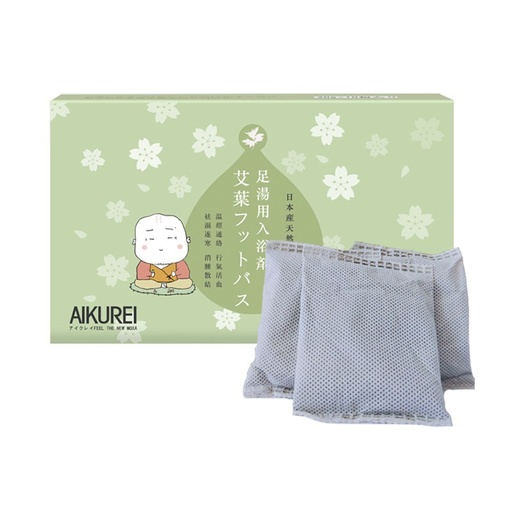 Export of Japanese foot bath kit (AIKUREI)
